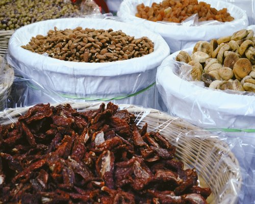 Ingredientes frescos de mercado